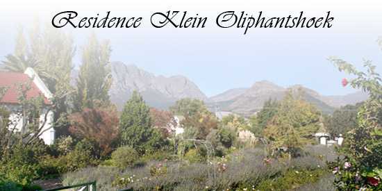 Residence Klein Oliphantshoek