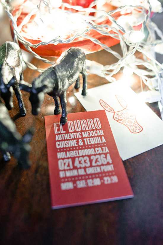 El Burro mexican restaurant in Greenpoint Cape Town