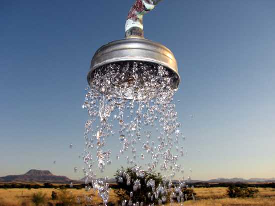 Campsites bring relief with cold running water, Namibia