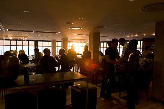 Enjoy sundowners with spectacular sea views from Salt