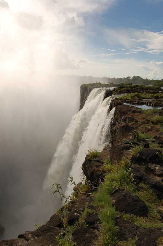 The Vic Falls are the highest in the world