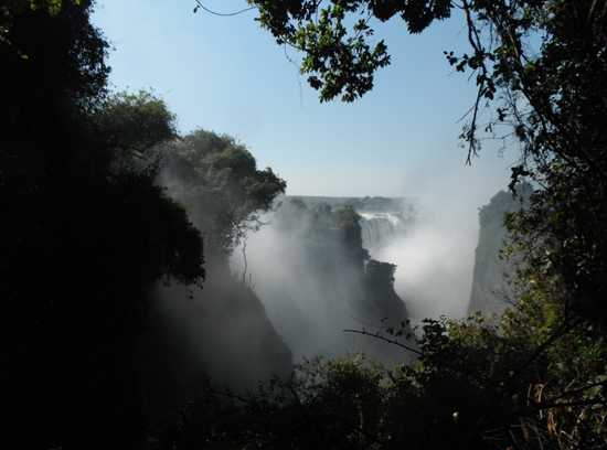 It's tough to take in the immensity of the Victoria Falls