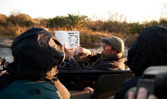 Marc our ranger at Singita