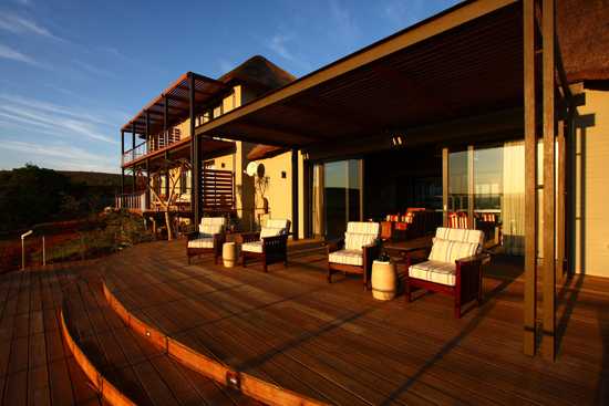 Enjoy great views from your deck at Shamwari Sarili Lodge