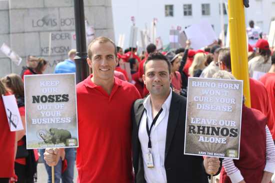 The DA backs World Rhino Day