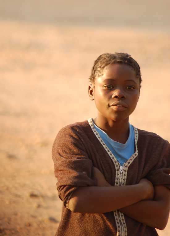 Local girl in Zambia