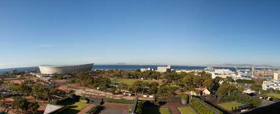 Enjoy panoramic views over Cape Town from the Sky Bay