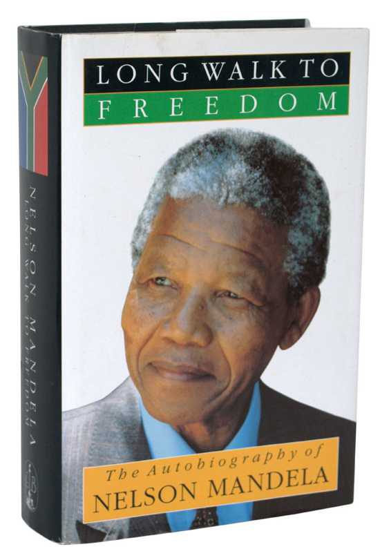 Long Walk to Freedom Nelson Mandela book cover