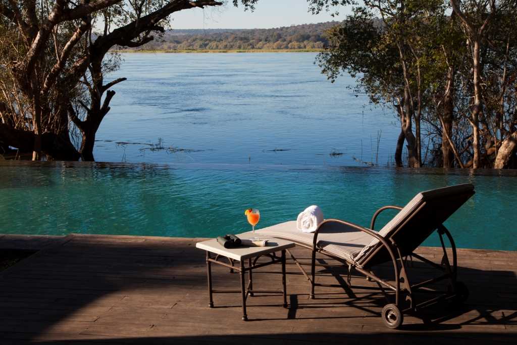 Cocktails near the Zambezi