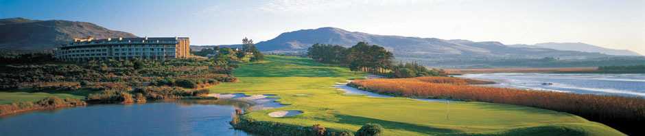 Arabella Golf Course with the hotel in the background