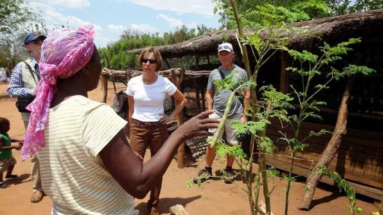 "Next on the agenda was a midday tour of Mushekwa Village. Vasco took us in a speedboat, along with the other two couples, and we traveled downstream past the River Lodge, pulled up to the shore and were greeted by Edith Mushekwa, the midwife and daughter of the village founder. Beautiful and gracious, Edith is one of those people who just shines like a star."