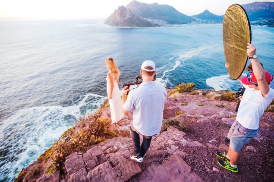 Posing at Chapman's Peak, Hout Bay