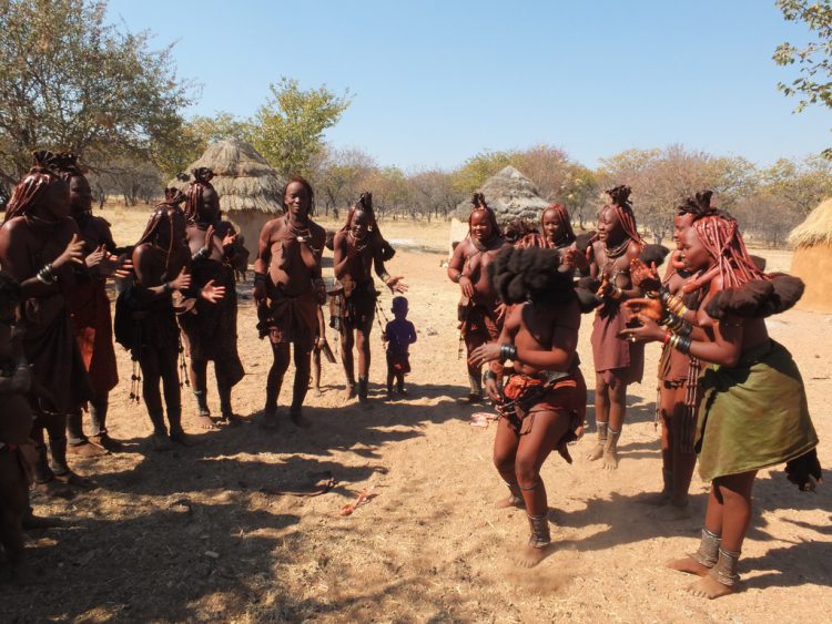 Tribo Himba na Namíbia