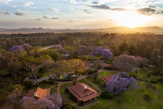 An aerial view of Legendary Lodge, Tanzania