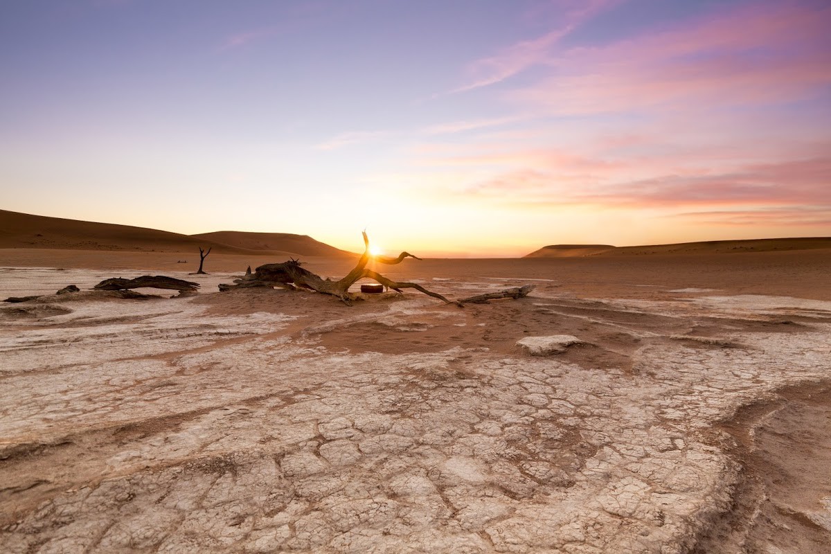 As soon as the sun sets at Sossusvlei, the stars are magical