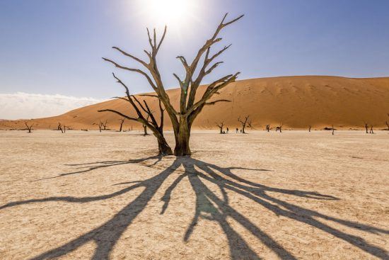 Uma aventura em casale m Sossusvlei, na Namíbia, é uma das experiências africanas mais românticas