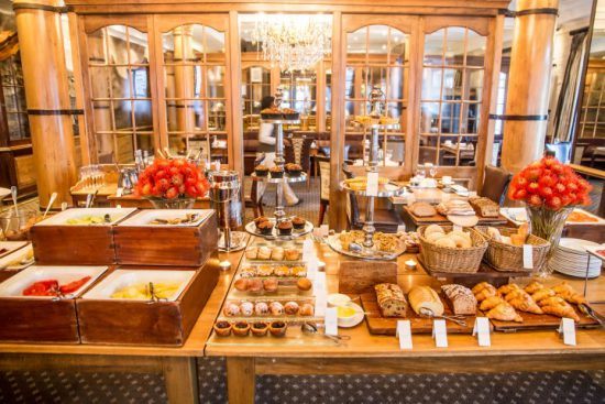 Morning selection at the Cape Grace breakfast buffet 