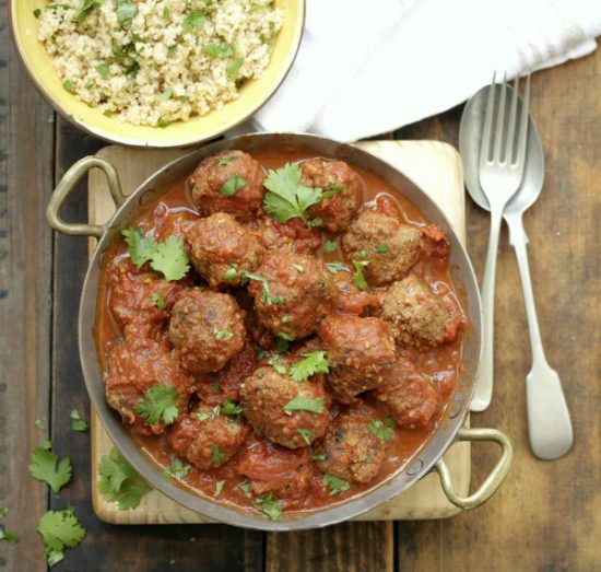 Moroccan Meatballs & Herbed Couscous recipes