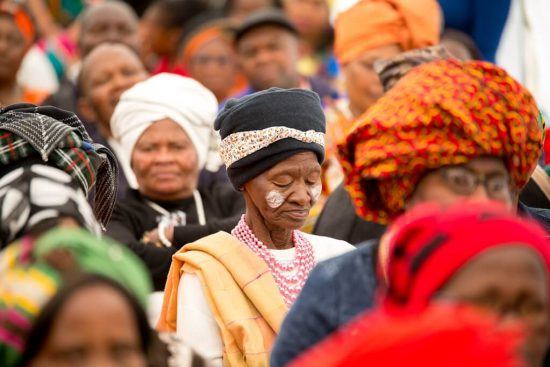 Guests at Khumbulani Centre's official opening ceremony