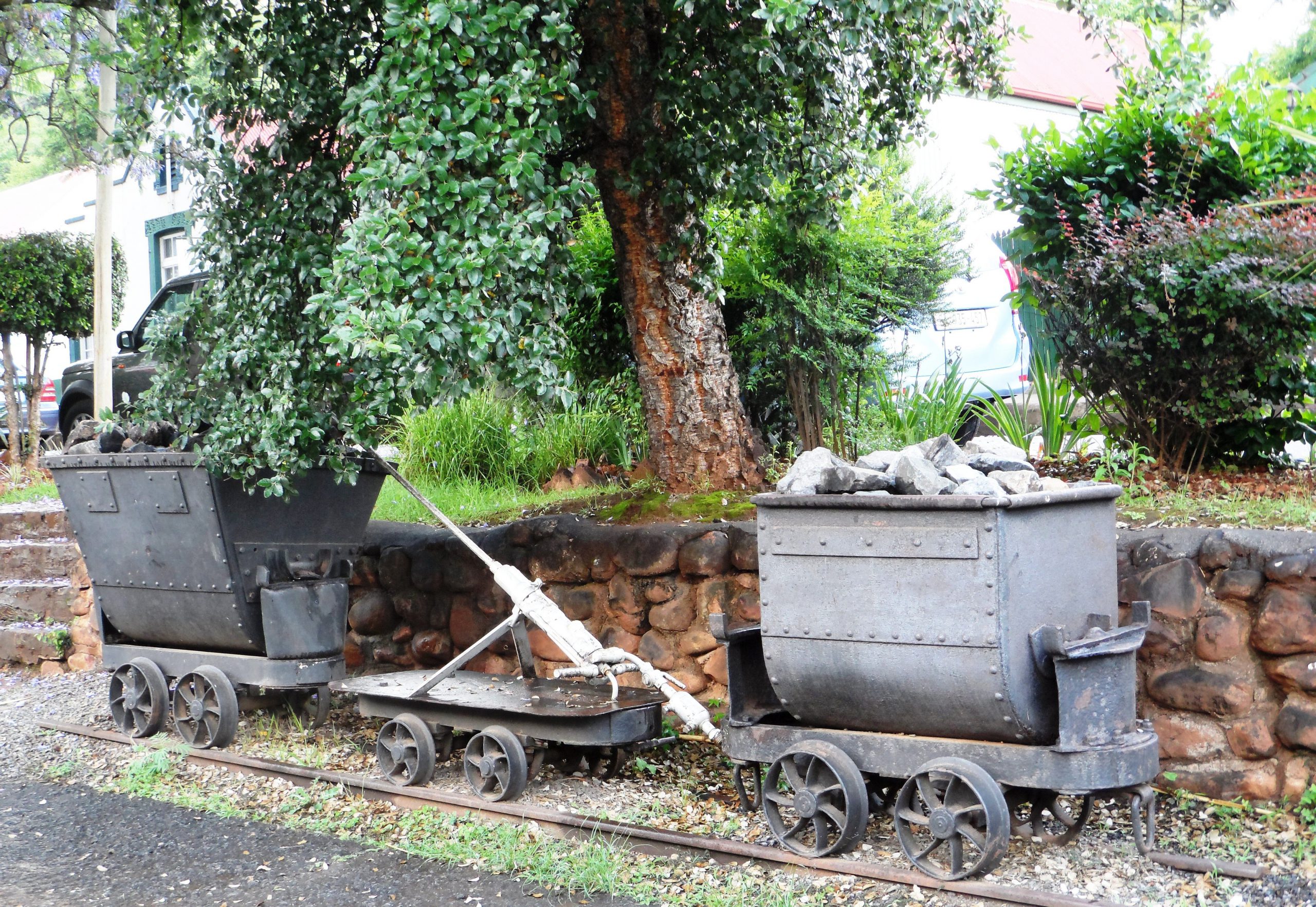 Old miners equipment at Prospectors Trail, Panorama Route 