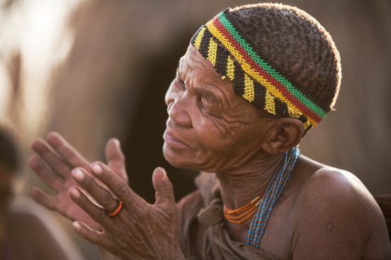 botswna bushman talks