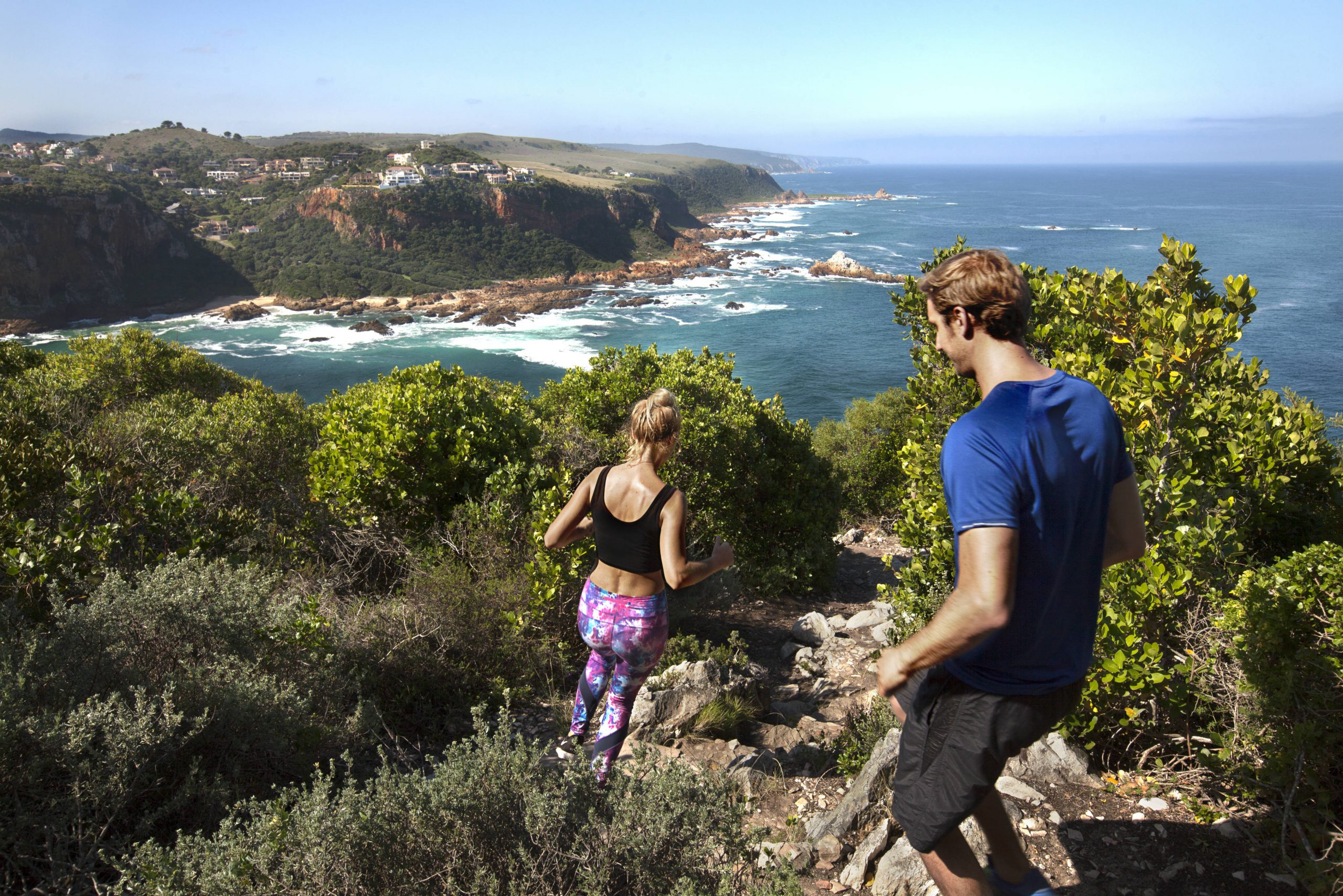 Wandern mit Meerblick im Robberg Nature Reserve