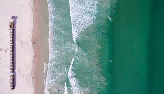 Muizenberg vue d'en haut.