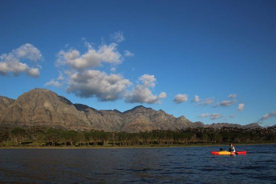 The biologists enjoyed canoeing in South Africa