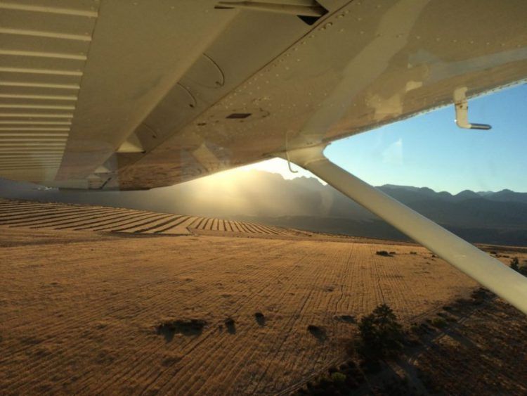 Survol des montagnes du Cederberg