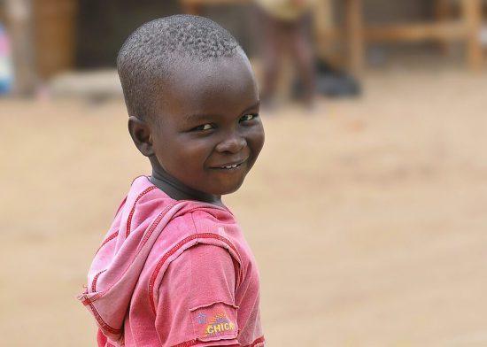 A smiling child, Africa 