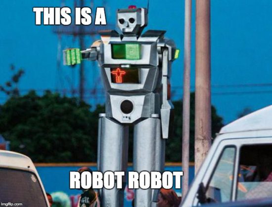 South African slang robot