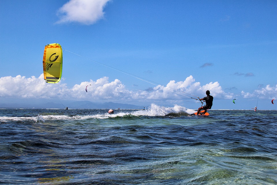 Kitesurfing at Madagascar 