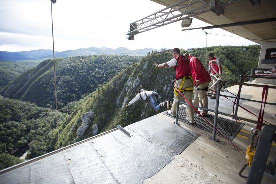 Bloukrans Bungee Jump in the Garden Route