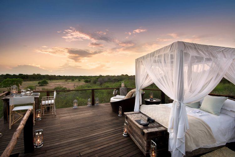 La casa del árbol Chalkley en la Reserva de Animales Lion Sands junto al Kruger