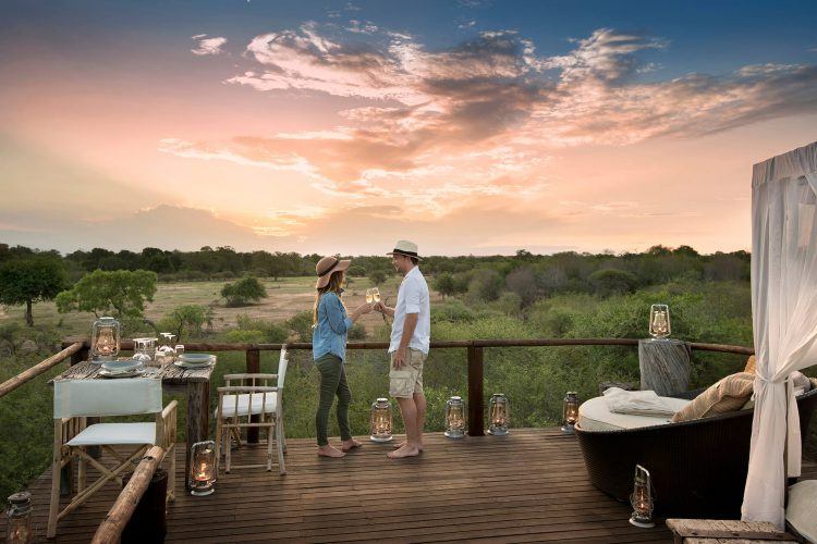 La casa del árbol Chalkley en la Reserva de Animales Lion Sands junto al Kruger