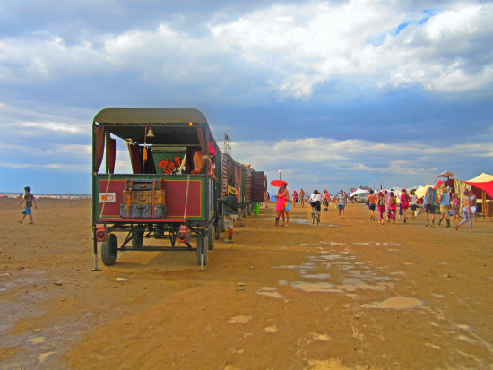 Trem no Afrikaburn