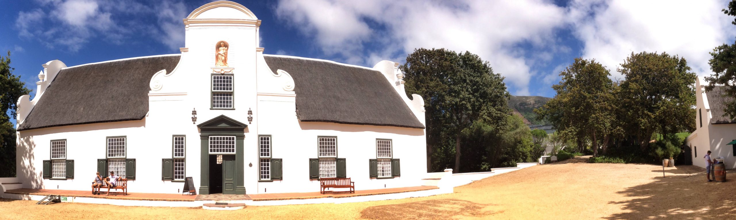 Vista panorâmica de Manor House de Groot Constrantia. Foto: Wikimedia Commons