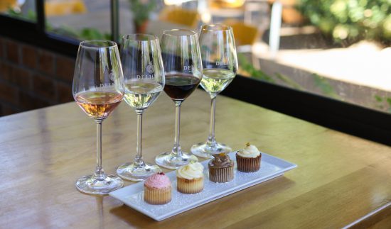 Delheim wine and cupcake pairing