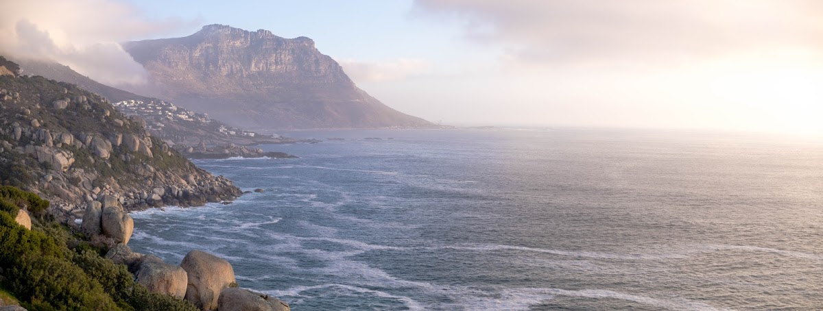 Cape Town's peaceful coastline 