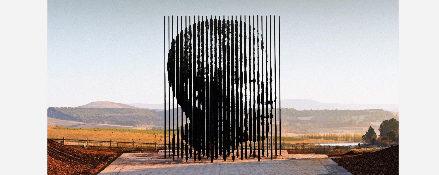 Mandela capture monument in the Midlands of South Africa