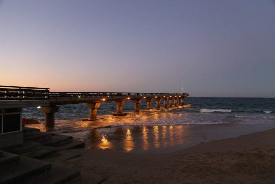 Strandpromenade in Port Elizabeth in Südafrika