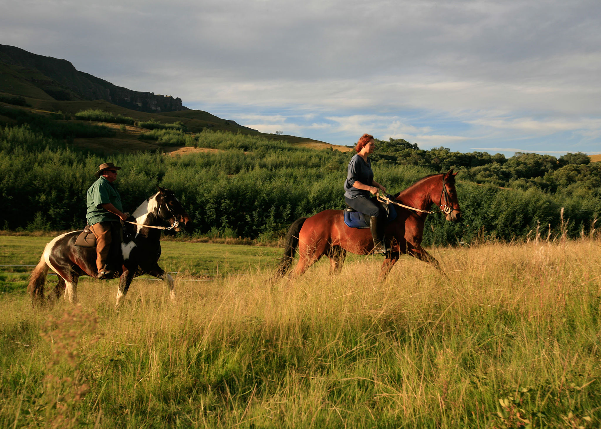 Horse riding at Cleopatra in South Africa