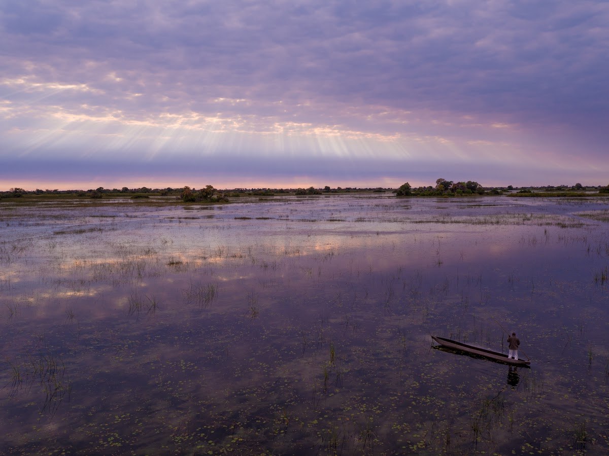 Das Okavango Delta lockt genauso wie der Chobe Nationalpark das ganze Jahr über.