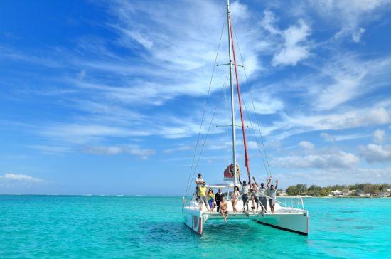 Catamaran em Ile Aux Cerfs