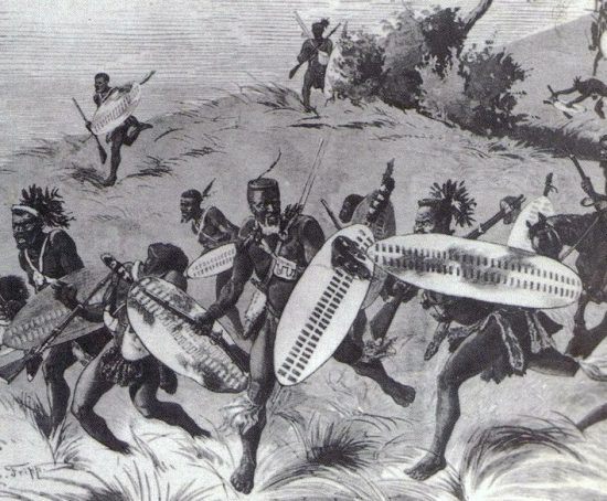 Abbildung aus dem Buch: Zulu War 1879, Twilight of a warrior nation, Ian Knight and Ian Castle