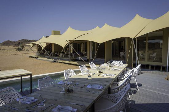 Außenbereich Hoanib Skeleton Coast Camp