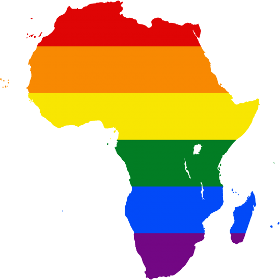 LGBT Karte Afrika