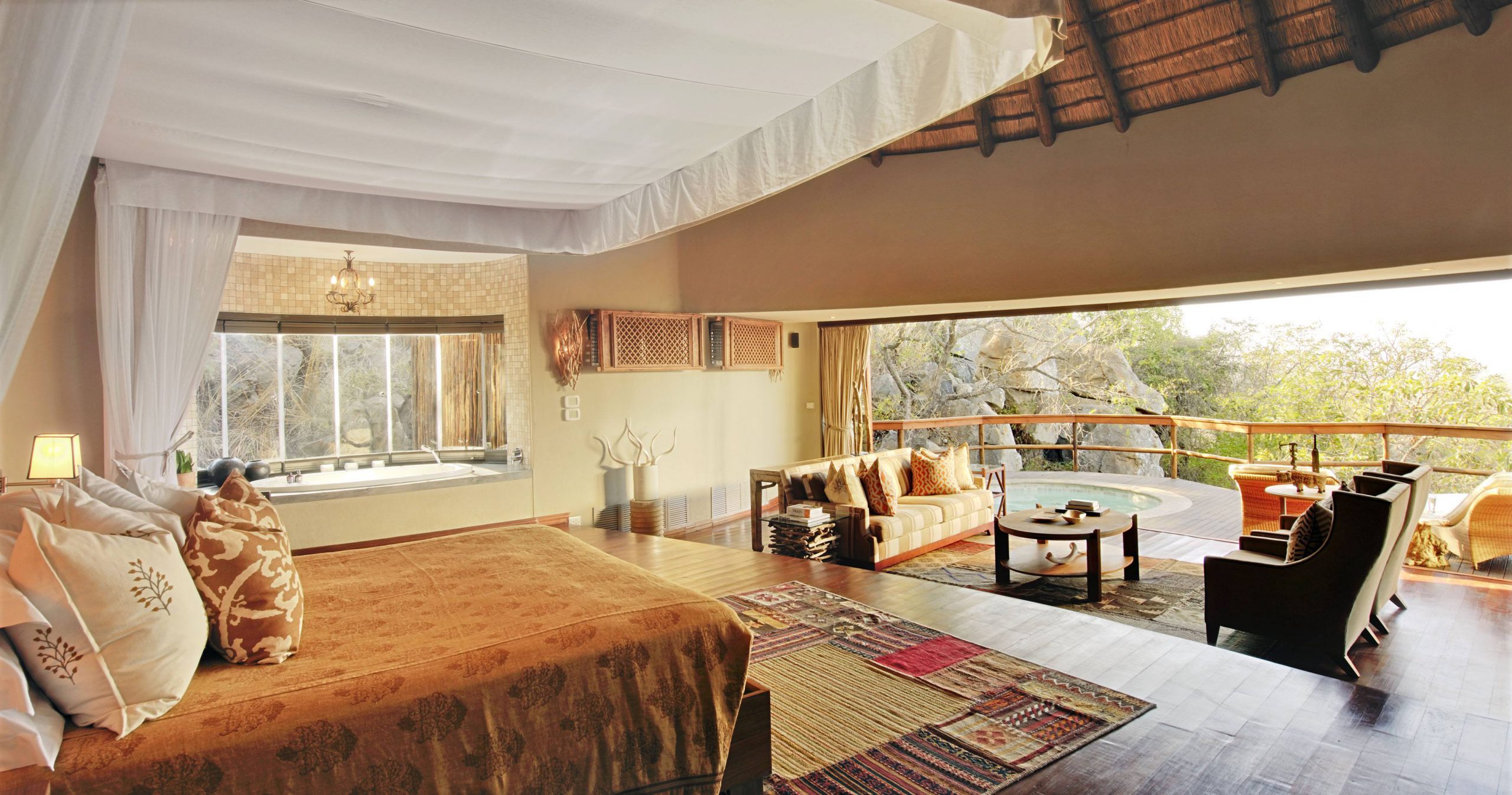 Quarto do Ulusaba Cliff Lodge