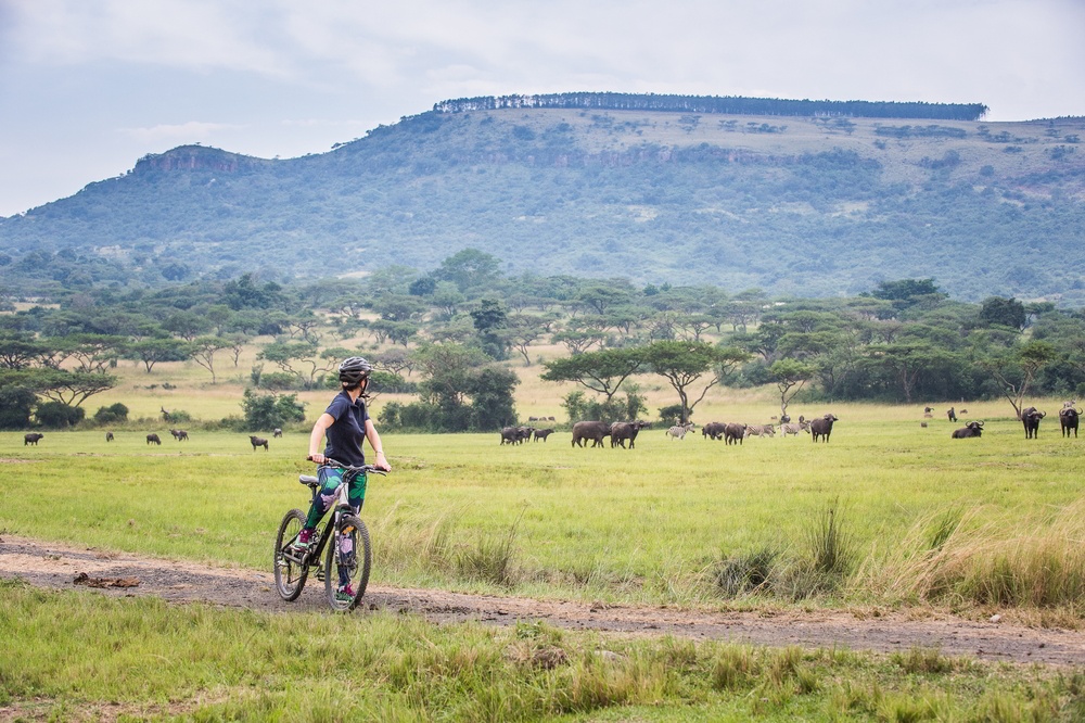 Cycling at the Karkloof Safari Spa