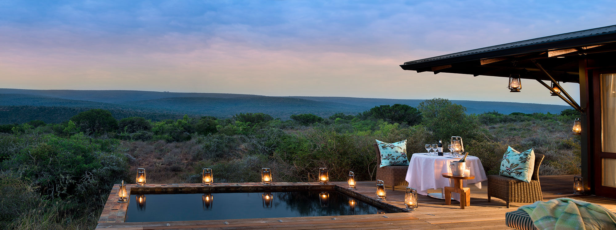 Kwandwe Ecca Lodge in the Eastern Cape of South Africa